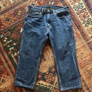 Classic Men's Dark Blue Levi's 505